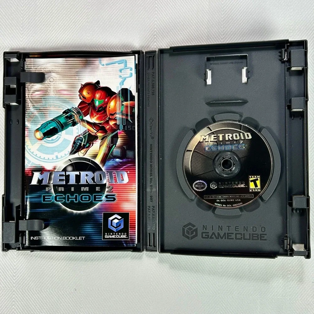 Metroid Prime 2: Echoes - Nintendo GameCube, 2004 - COMPLETE IN BOX - tested